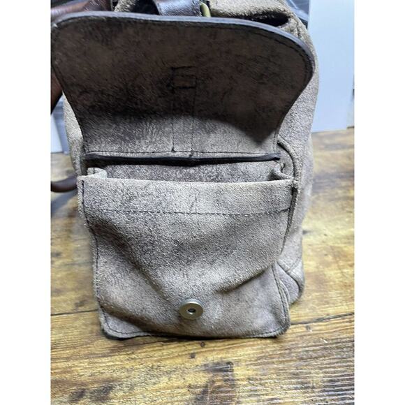 Vintage Designer JUAN ANTONIO LEATHER Hand Bag Made in the U.S.A. - Picture 7 of 16